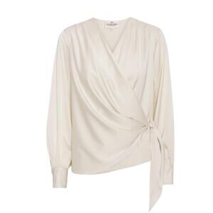 NEW KARMAMIA women's ines blouse in ivory